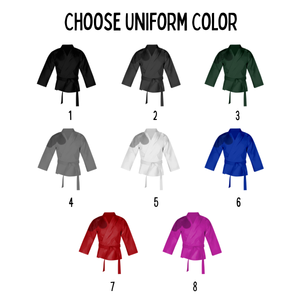 Karate Uniform - Personalized Acrylic Ornament - Karate Gifts, Gift For Christmas