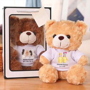 Friends Forever Teddy Bear - Birthday Personalized Teddy Bear