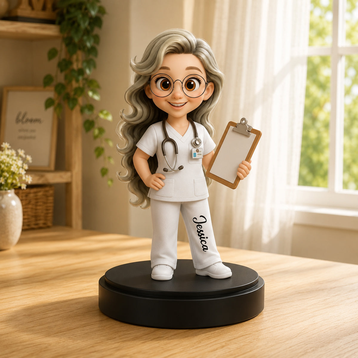 To My Favorite Nurse, Personalized 3D Figurine, GIft for Nurses