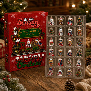 Christmas Advent Calendar 2026 - 24 Day Spirits Countdown, Acrylic Charms Blind Box - Gift For Family & Friends