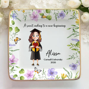 A New Beginning Personalized Jewelry Dish