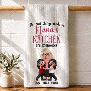 The Best Things Made In Grandma Kitchen - Personalized Custom Kitchen Towel