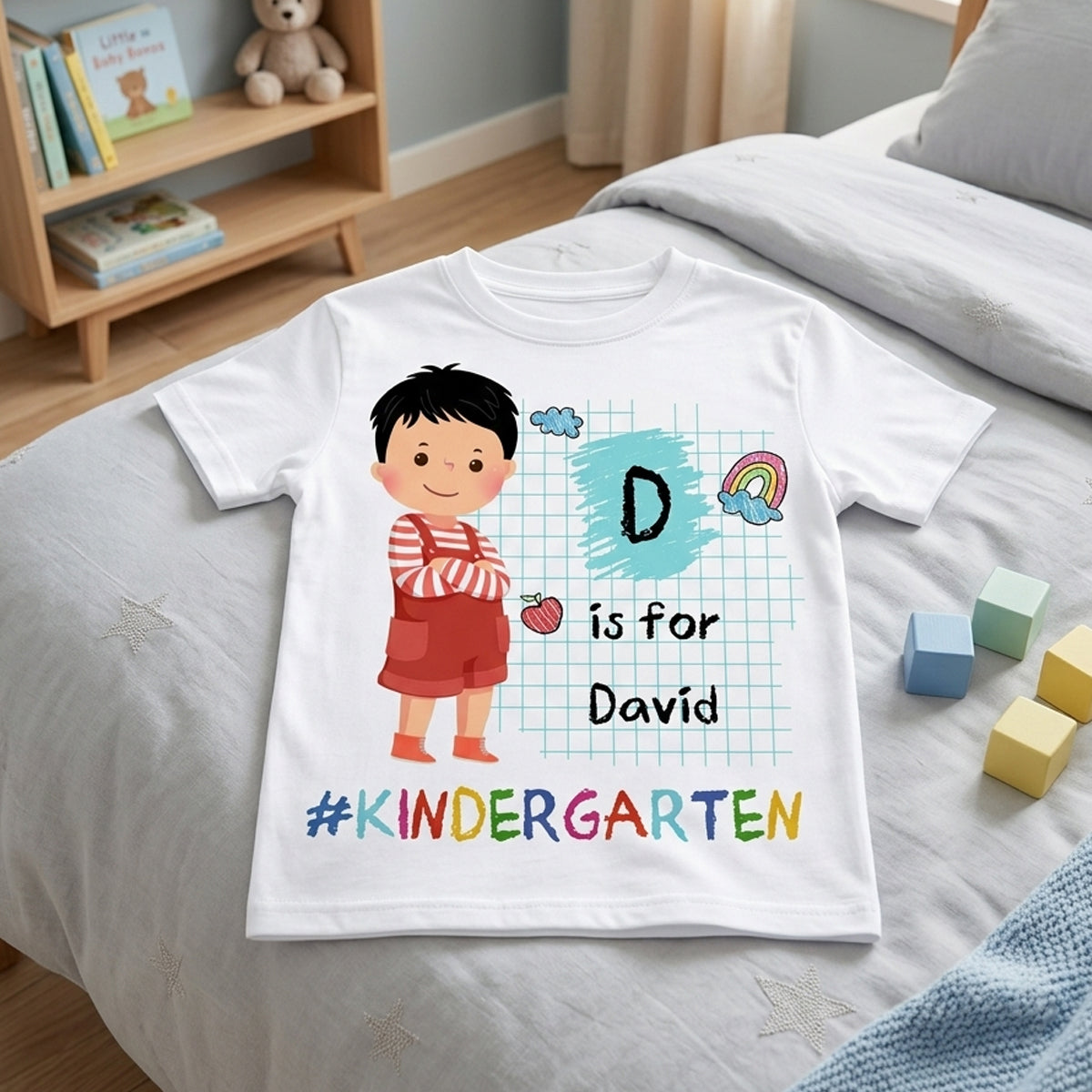 Custom Name Back To School Kid - Personalized Shirt