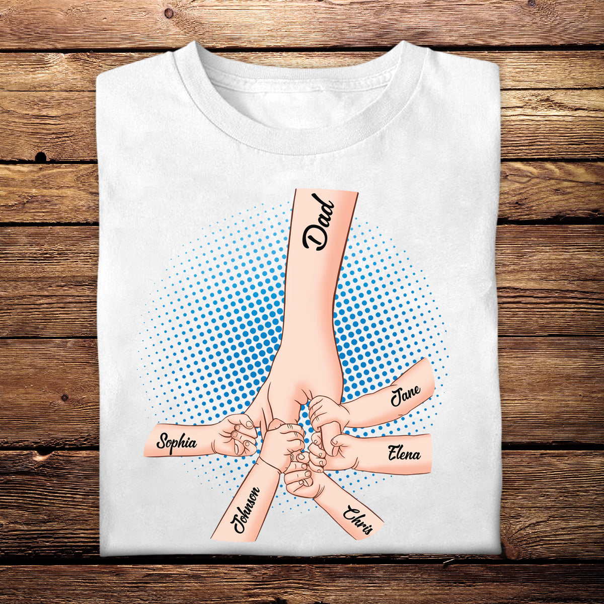 I Will Always Protect You - Personalized Apparel - Gift For Father, Grandpa, Family