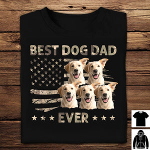 Custom Photo Unisex T-shirt, Premium T-shirt, Hoodie - Personalized America 250th Anniversary Father's Day