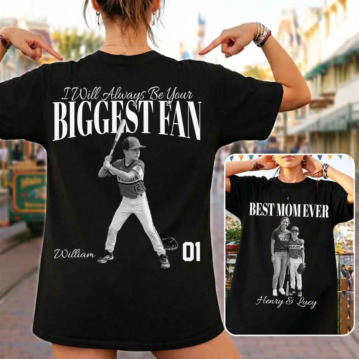 I ll Always Be Your Biggest Fan - Retro Bootleg Shirt for Baseball Family