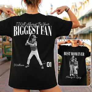 I ll Always Be Your Biggest Fan - Retro Bootleg Shirt for Baseball Family