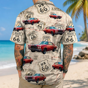Upload Car Photo Hawaiian Shirt