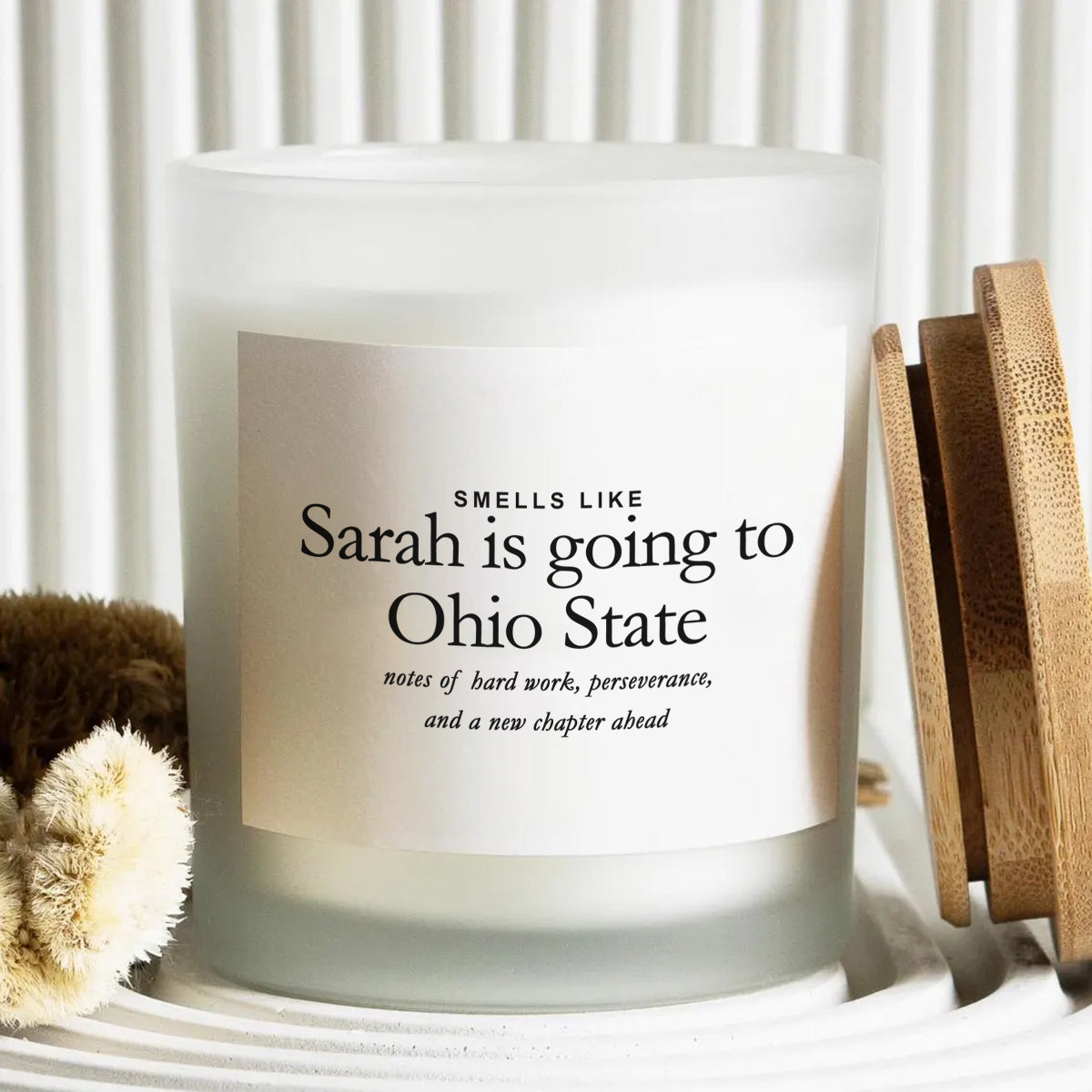 Smell Like Graduation - Personalized Scented Candle