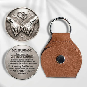 Never Forget That I Love You - Personalized Custom Pocket Hug