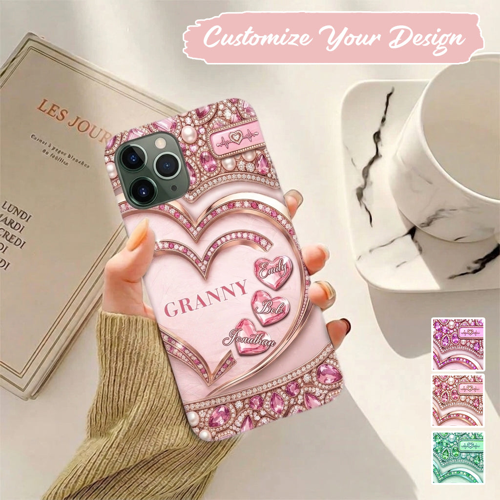 A Keepsake Of Her Happiness - Custom Phone Case - Personalized Birthday Gifts For Mom, Grandma