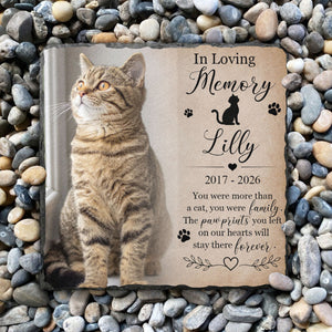You Were More Than A Cat Dog - Personalized Memorial Stone