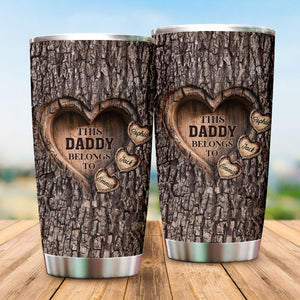This Daddy Belongs To - Personalized Tumbler