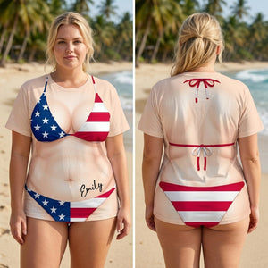 3D Sexy Body Bikini Summer - Personalized Full Print T Shirt