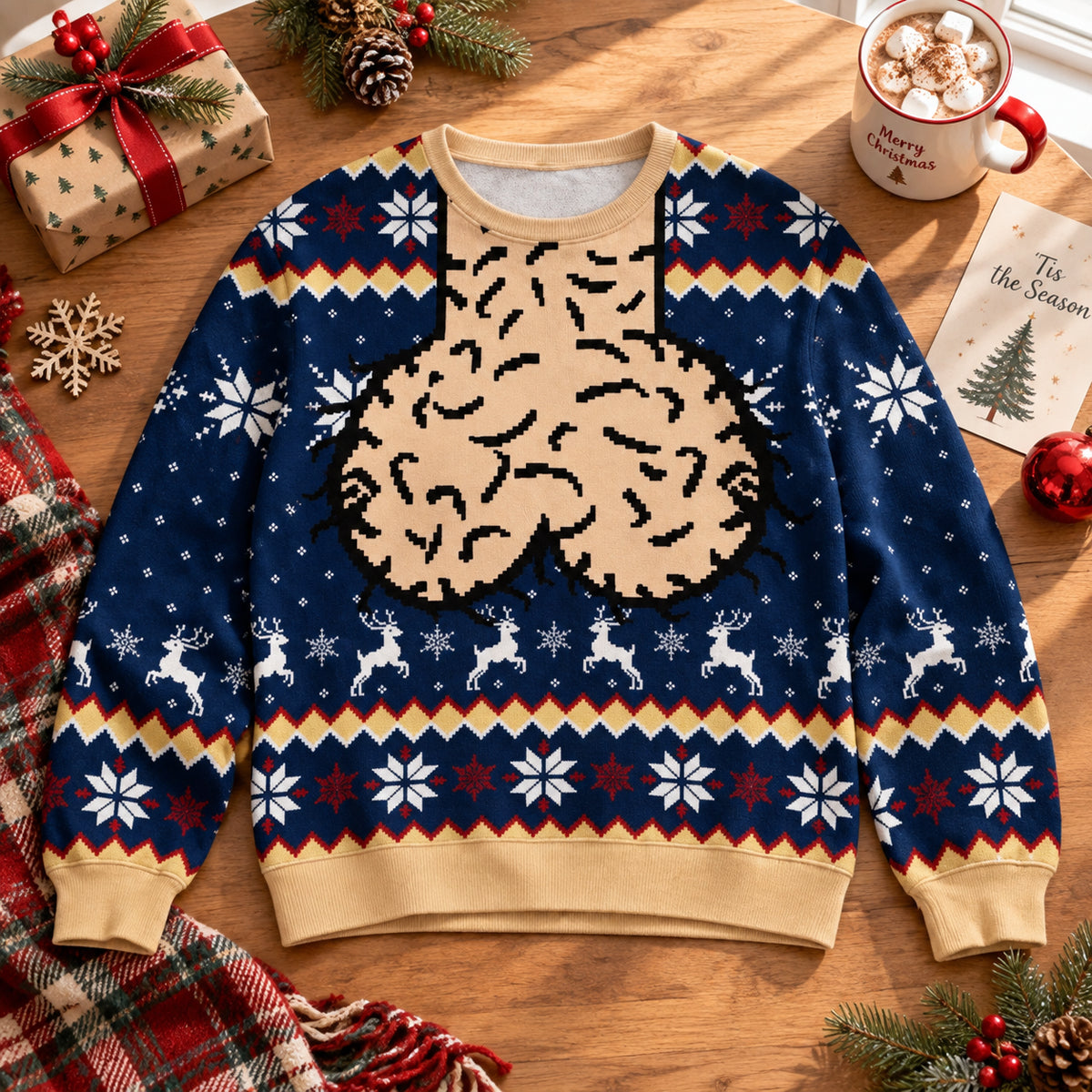 Christmas Has Officially Gone Too Far - Personalized All-Over-Print Sweatshirt