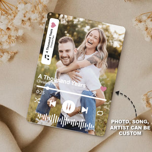 Mini Love Radio - Personalized Poke Card