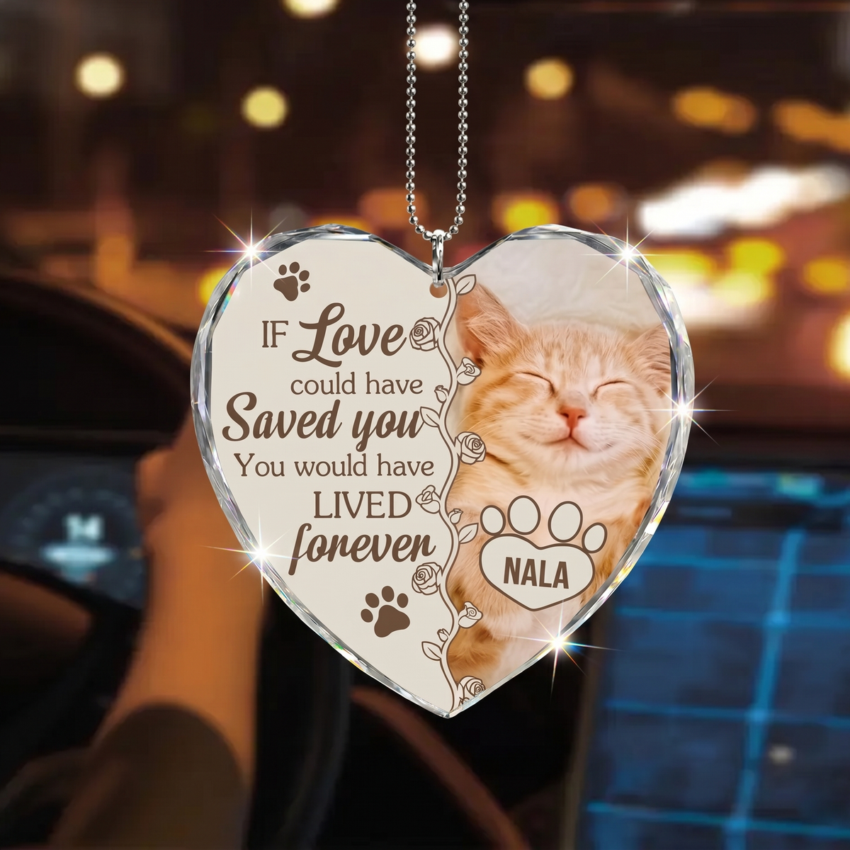 If Love Could Have Saved You - Personalized Acrylic Ornament