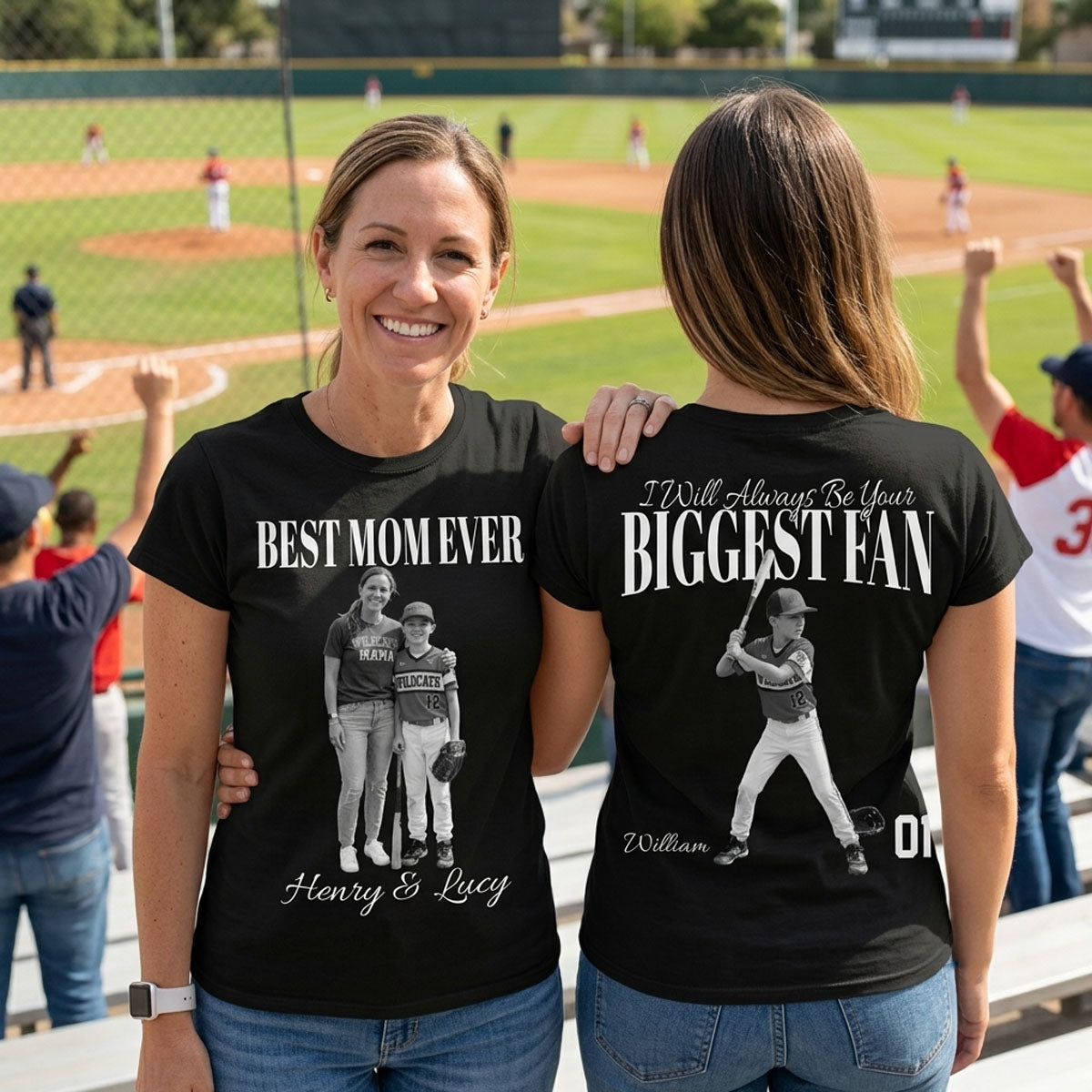 I ll Always Be Your Biggest Fan - Retro Bootleg Shirt for Baseball Family