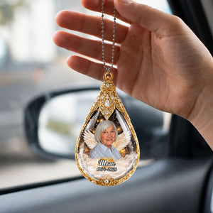 Teardrops Memorial - Personalized Custom Car Ornament