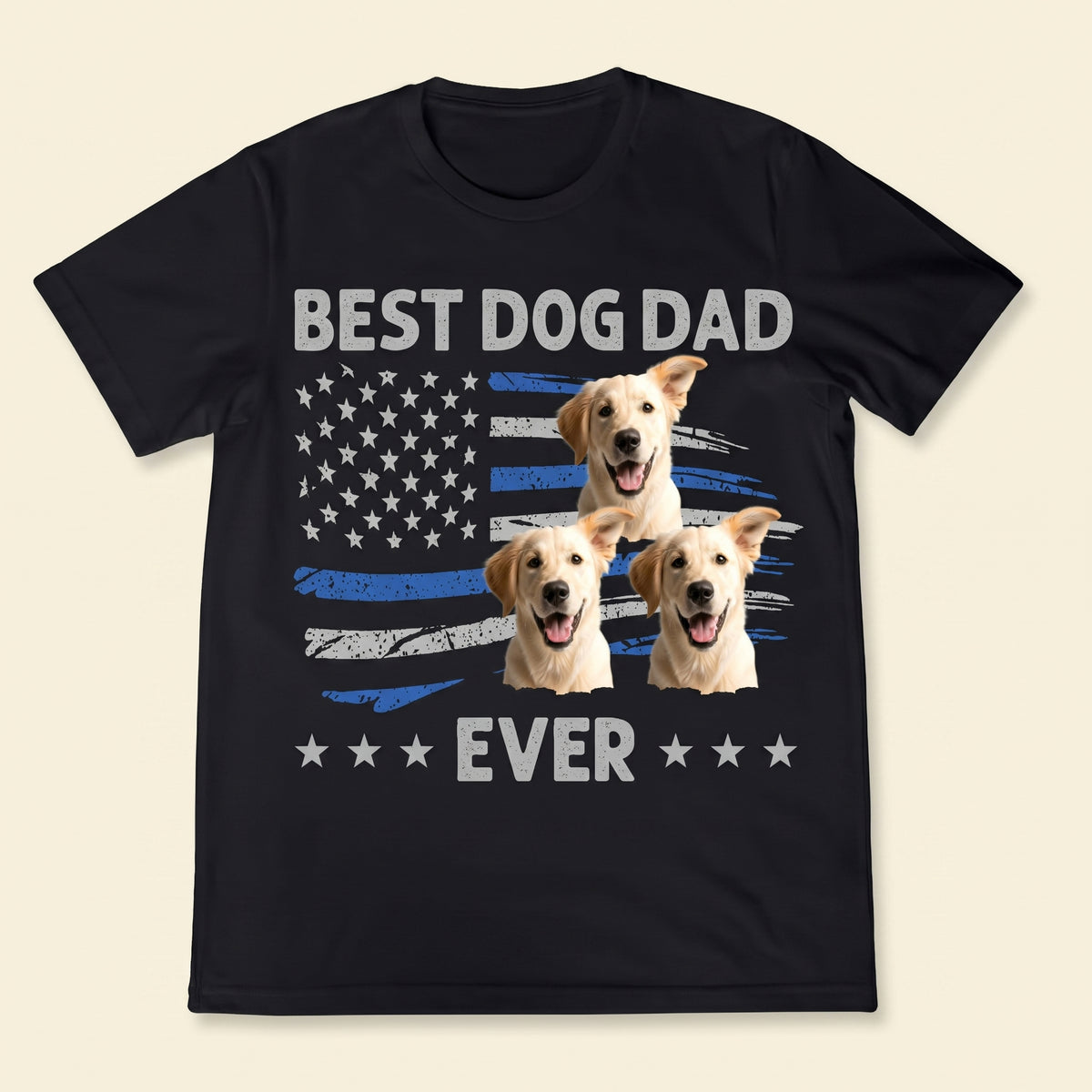 Custom Photo Unisex T-shirt, Premium T-shirt, Hoodie - Personalized America 250th Anniversary Father's Day