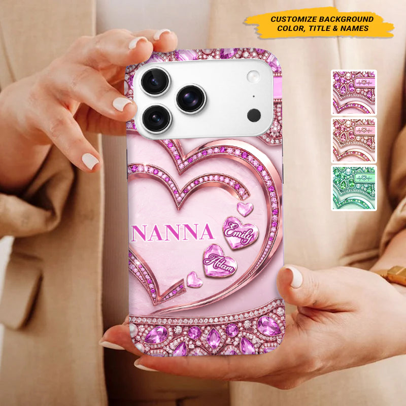 A Keepsake Of Her Happiness - Custom Phone Case - Personalized Birthday Gifts For Mom, Grandma