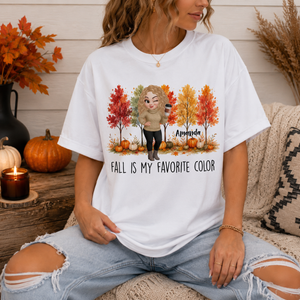 Fall Is My Favorite Color Shirt, Autumn Vibes Shirt, Fall Lover Shirt, Thanksgiving Shirt, Cute Autumn Shirt, Fall Gift