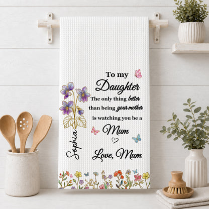 My Amazing Daughter - Personalized Kitchen Towel