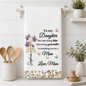My Amazing Daughter - Personalized Kitchen Towel