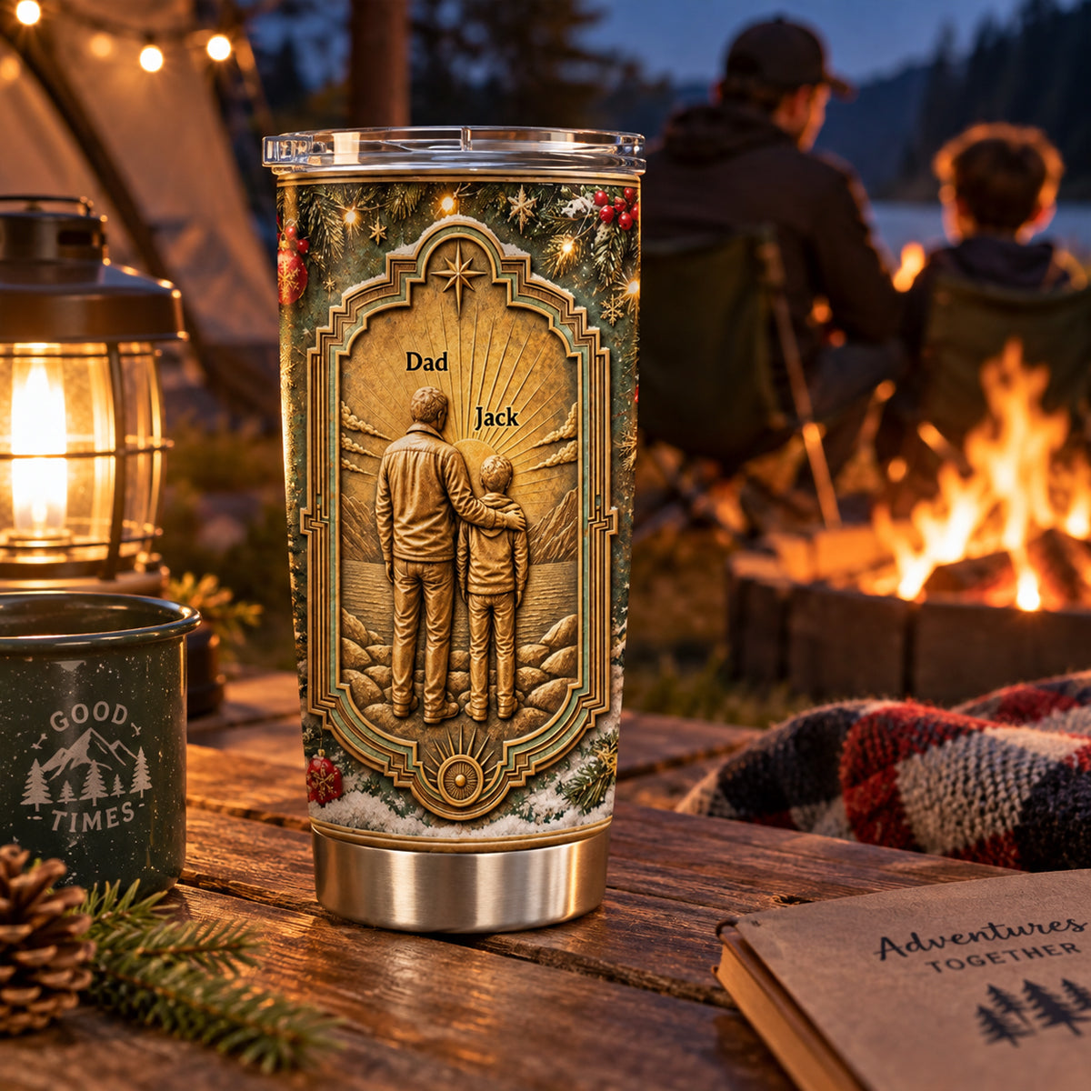I Am So Proud Of You - Personalized 3D Effect Tumbler