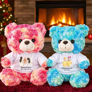 Friends Forever Teddy Bear - Birthday Personalized Teddy Bear