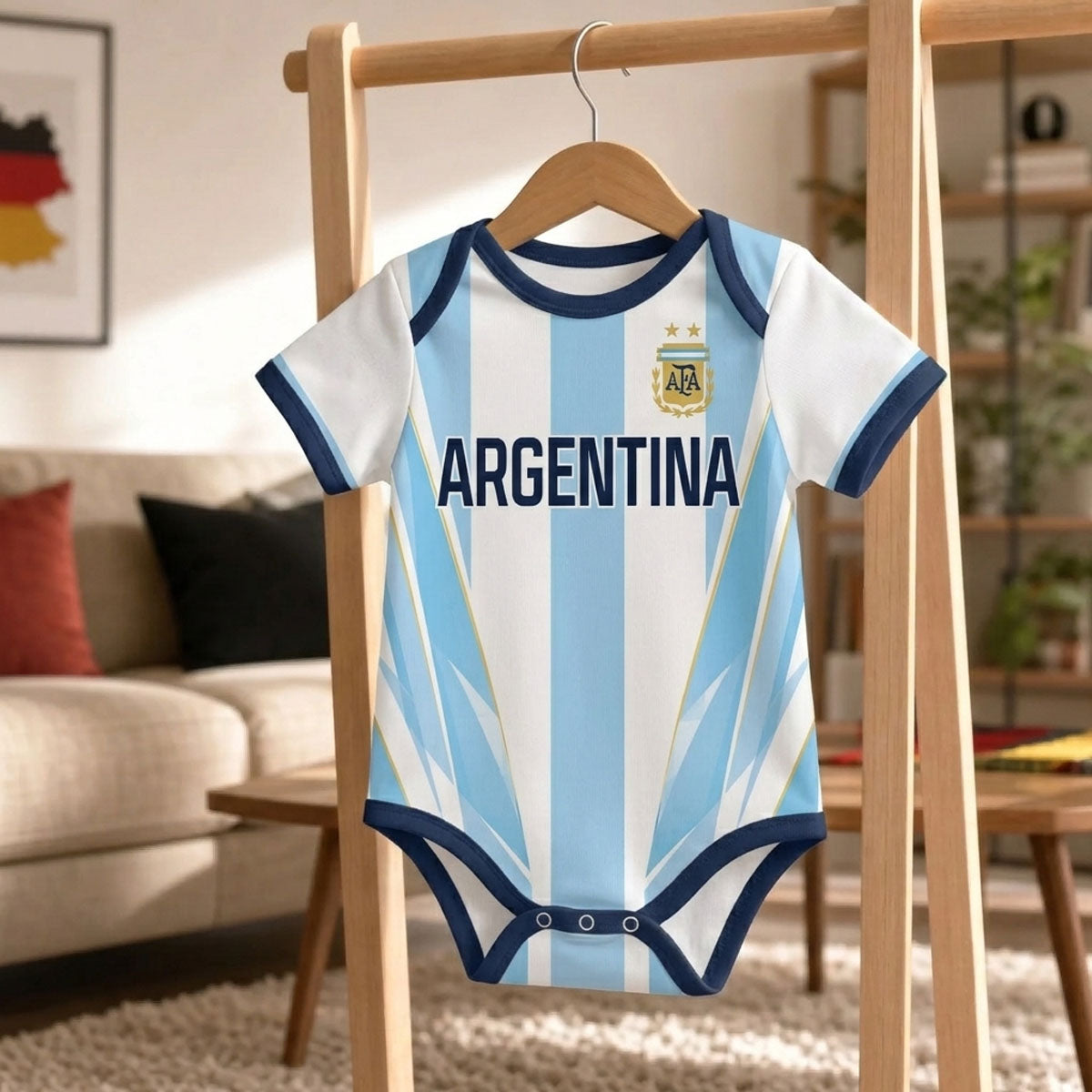 Custom Mexico World Football Baby Jersey Bodysuit - Personalized Baby Shower, Gender Reveal Gifts For New Moms, New Dads, Football Lovers - The Team's Youngest MVP