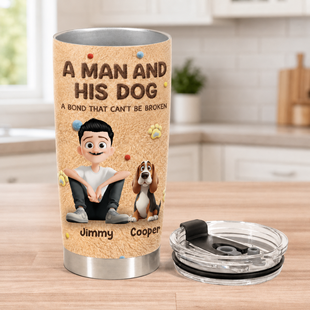 My Lovely Dog - Personalized Tumber - Gift For Dog Lovers