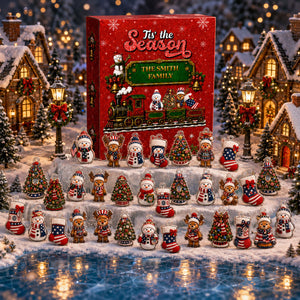 Christmas Advent Calendar 2026 - 24 Day Spirits Countdown, Acrylic Charms Blind Box - Gift For Family & Friends