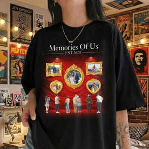 Story of Us Museum of Love Tee Personalized Anniversary Museum of Memories Shirt For Couple