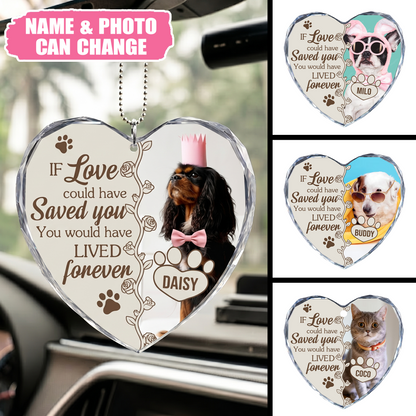 If Love Could Have Saved You - Personalized Acrylic Ornament