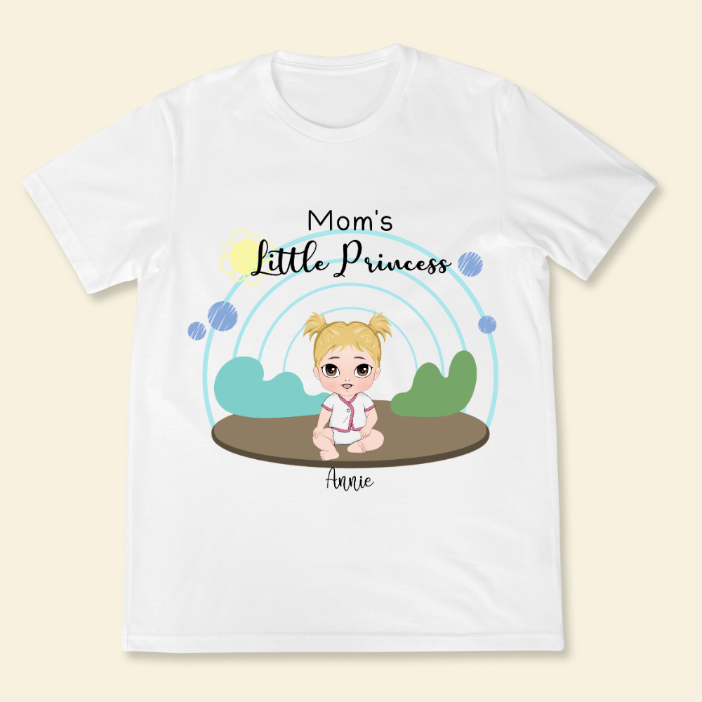 Mom's Little Prince & Princess - Personalized Shirt - Gift For New Mom banner3.png