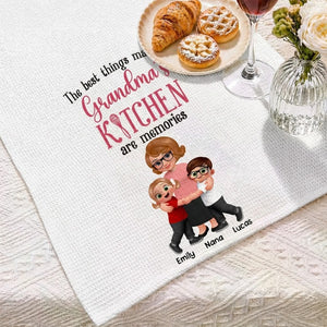 The Best Things Made In Grandma Kitchen - Personalized Custom Kitchen Towel
