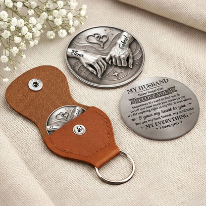 Never Forget That I Love You - Personalized Custom Pocket Hug