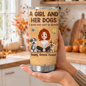 My Lovely Dog - Personalized Tumber - Gift For Dog Lovers