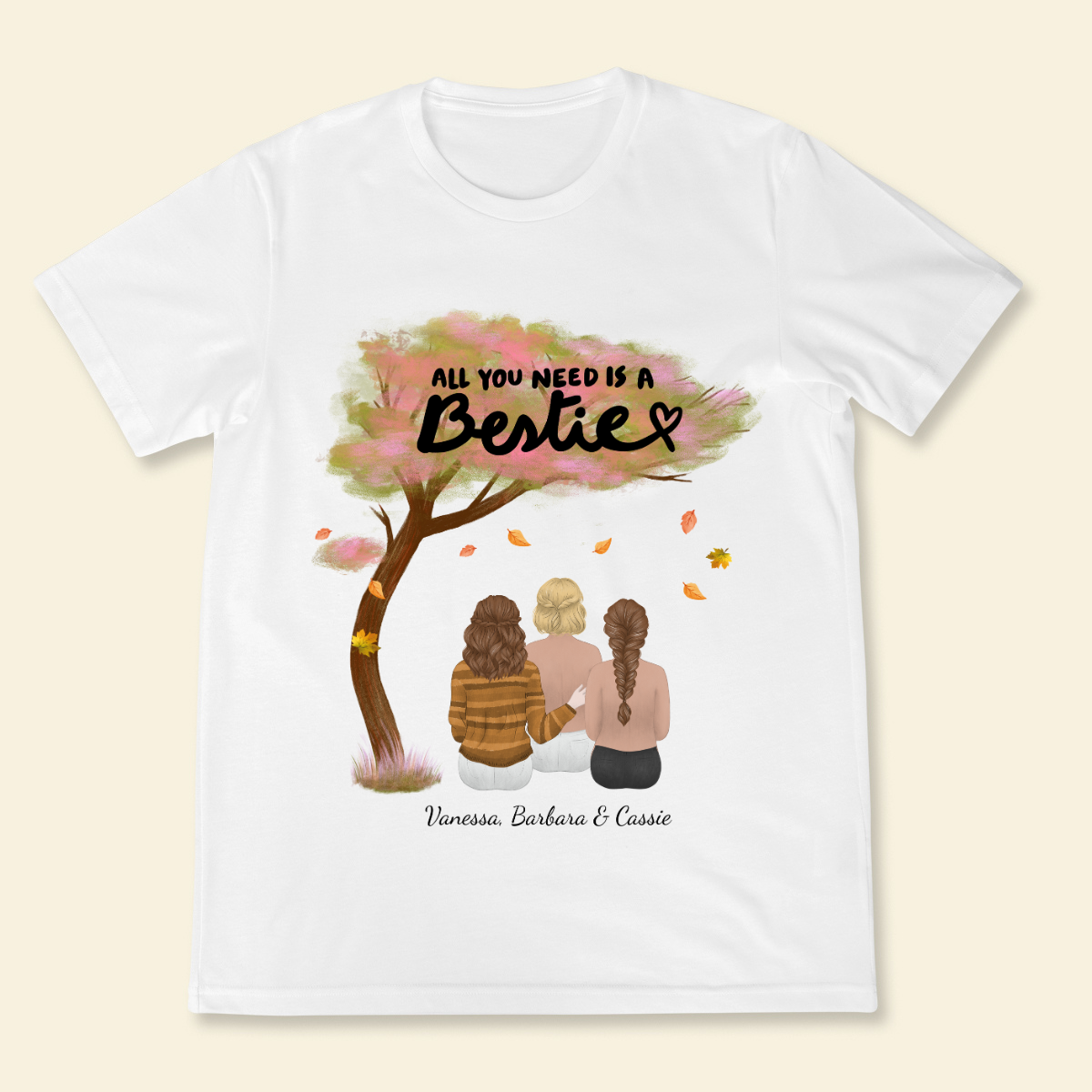 All You Need Is A Bestie - Personalized Shirt - Gift For Bestie, Best Friend, Fall Season banner3_51152369-81dc-45b8-9923-71bfb8f75c68.png