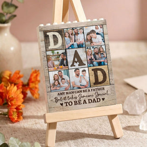 I Love You Dad - Personalized Brick Block