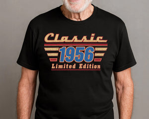 Classic Limited Edition Tee - Personalized T-shirt - Birthday Gifts For Dad Grandpa Husband