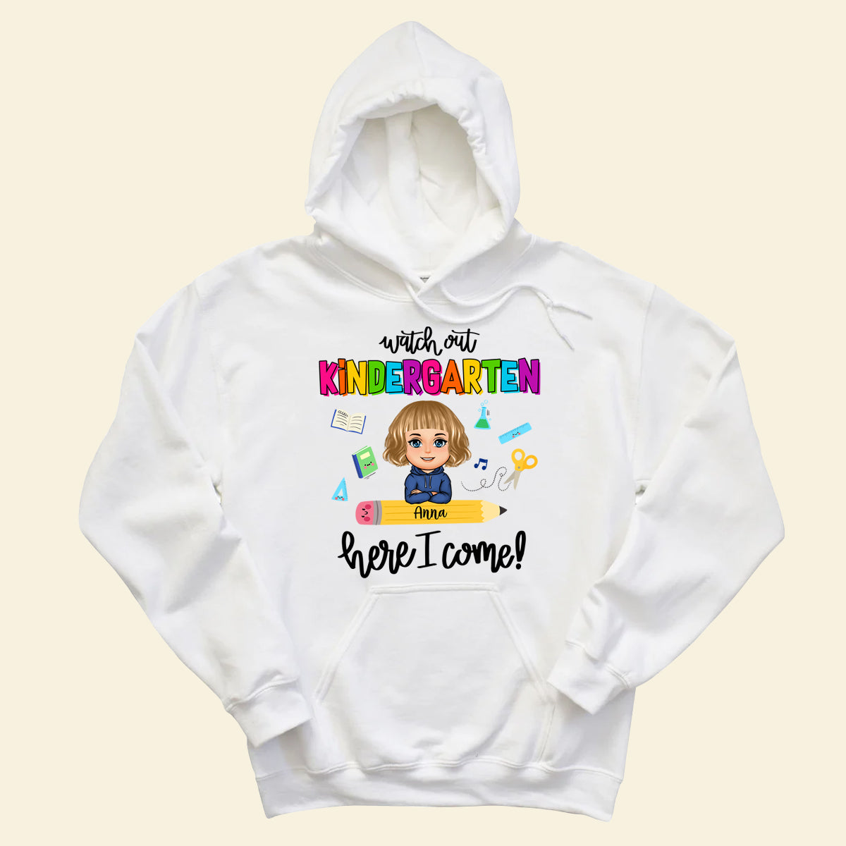 Watch Out School Here I Come - Personalized Apparel - Back To School, Gift For Daughter, Son
