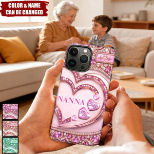 A Keepsake Of Her Happiness - Custom Phone Case - Personalized Birthday Gifts For Mom, Grandma