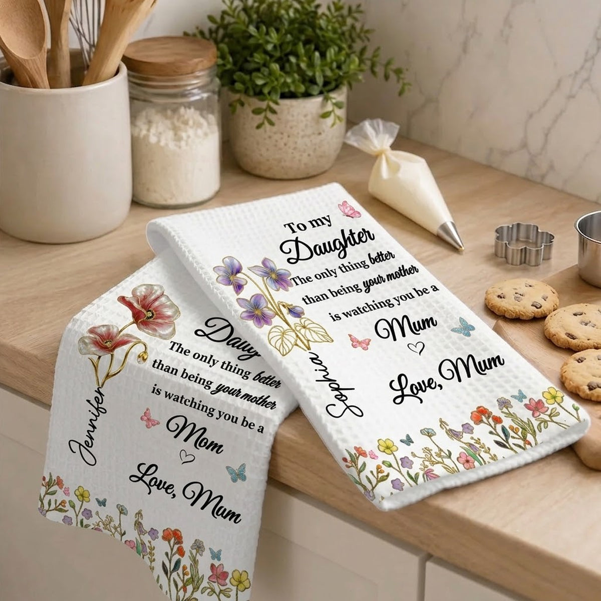 My Amazing Daughter - Personalized Kitchen Towel