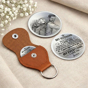 My Husband Never Forget I Love You - Personalized Custom Pocket Hug