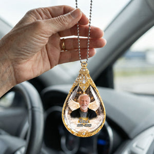 Teardrops Memorial - Personalized Custom Car Ornament