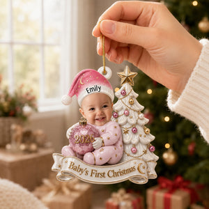 Baby First Year - Real 3D Raised Ornament
