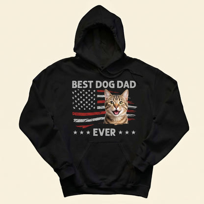 Custom Photo Unisex T-shirt, Premium T-shirt, Hoodie - Personalized America 250th Anniversary Father's Day