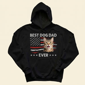 Custom Photo Unisex T-shirt, Premium T-shirt, Hoodie - Personalized America 250th Anniversary Father's Day